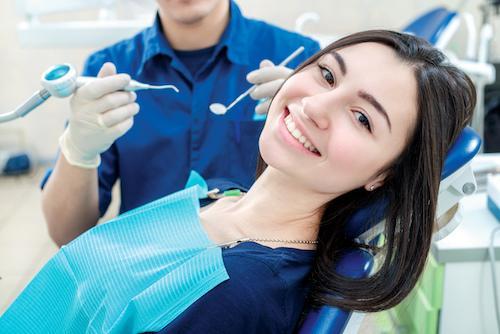 Woman getting Root Canal Treatment