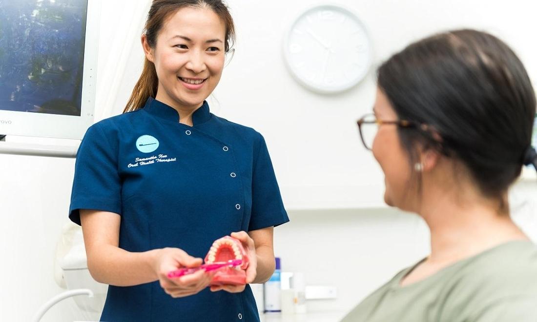 Oral Health Therapist Samantha Xue